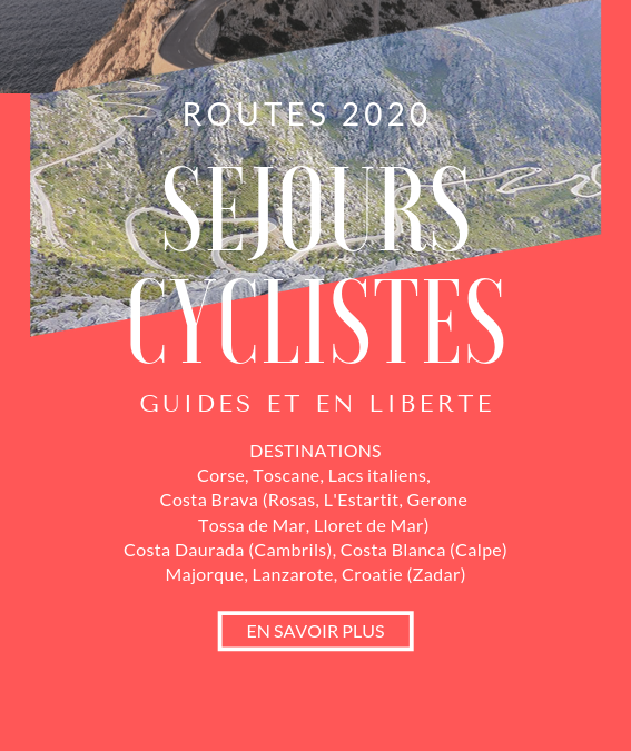 Séjours cyclistes 2020 avec Aventure Bike